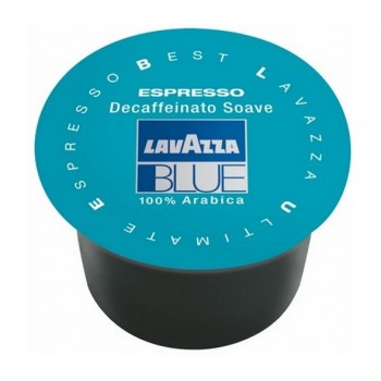 Кофе молотый в капсулах BLUE Espresso DECAFF(без кофеина).SOAVE, Lavazza