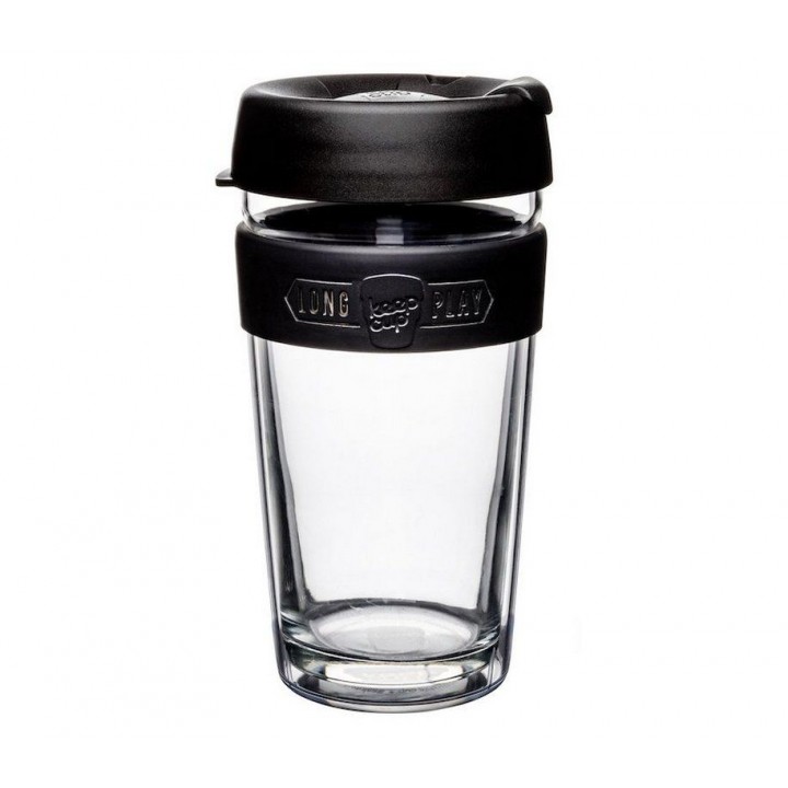 Кружка Longplay Black, 454 мл, стекло, KeepCup