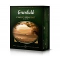 Чай черный Classic Breakfast, 100 пакетиков, Greenfield