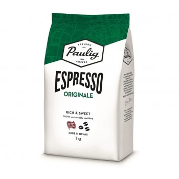 Кофе в зернах Espresso Originale, 1 кг, Paulig