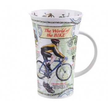 Кружка "Мир велосипедов", 500 мл, костяной фарфор, серия Glencoe, Dunoon