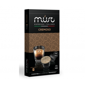 Кофе в капсулах N.Cremoso, 10 шт, Must