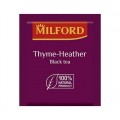 Чай черный с чабрецом и цветами вереска Thyme-Heather, 200 пак. х 1.75 г, Milford ProfiLine