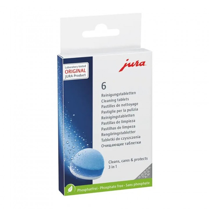Таблетки для чистки гидросистемы  JURA 3 в 1 арт.24225