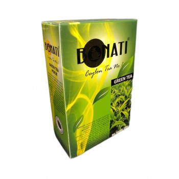 Чай зеленый Green Tea в картонной коробке, 100г, Bonati