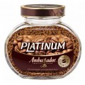 Кофе растворимый Platinum, банка 95 г, Ambassador