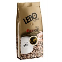 Кофе в зернах Extra, пакет 1 кг, Lebo