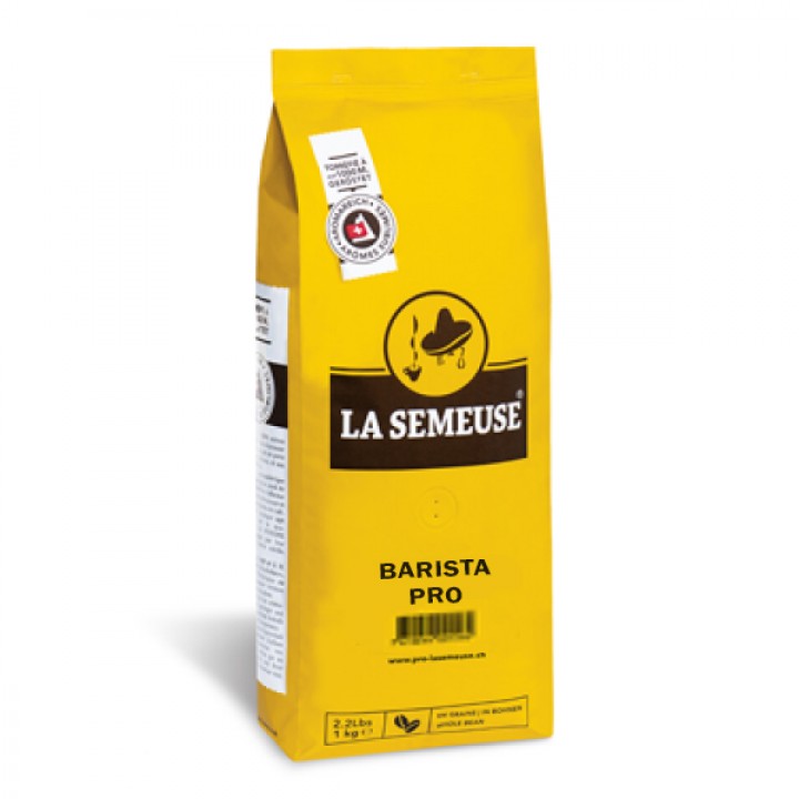 Кофе в зернах BARISTA PRO, пакет 1 кг, La Semeuse