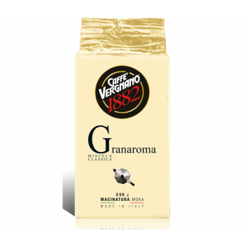 Кофе молотый Gran Aroma, пакет 1 кг, Vergnano