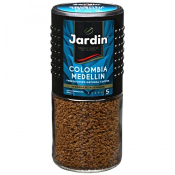 Кофе растворимый сублимированный Colombia Medellin, банка 95 г, Jardin