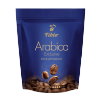 Кофе растворимый Exclusive Arabika, пакет 150 г, TIBIO