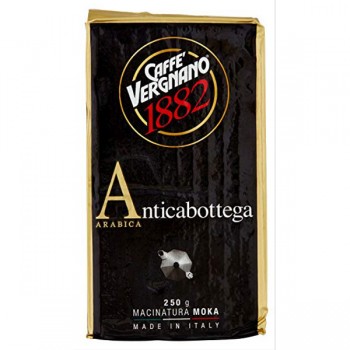 Кофе молотый Antica Bottega, пакет 250 г, Vergnano