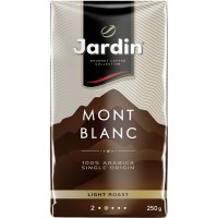 Кофе молотый Mont Blanc, пакет 250 г, Jardin
