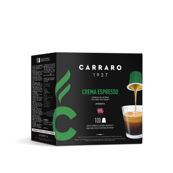 Кофе в капсулах, CARRARO (DG) CREMA ESPRESSO 100шт