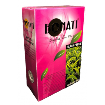 Чай черный Super Pekoe в картонной коробке, 100г, Bonati