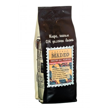 Кофе в зернах Эфиопия Bale Mountain, пакет 200 г, Madeo