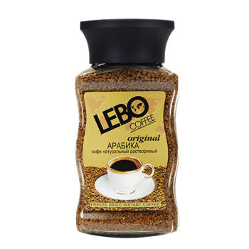 Кофе растворимый Lebo original, 100 г, Lebo