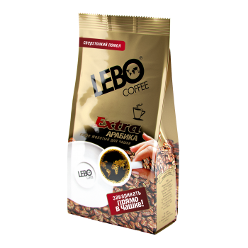 Кофе молотый Lebo Extra, 200 г, Lebo