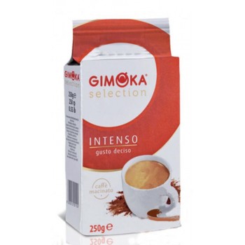 Кофе молотый Intenso Gusto Deciso, пакет 250 г, Gimoka