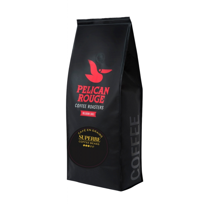 Кофе в зернах Superbe, пакет 1 кг, Pelican Rouge