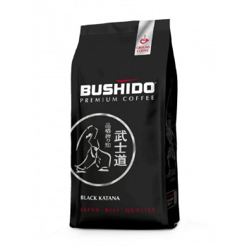 Кофе молотый Black Katana, пакет 227 г, Bushido