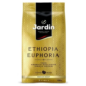 Кофе в зернах Ethiopia Euphoria, пакет 1 кг, Jardin