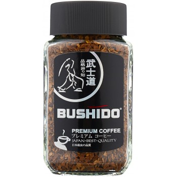 Кофе растворимый Black Katana, банка 100 г, Bushido