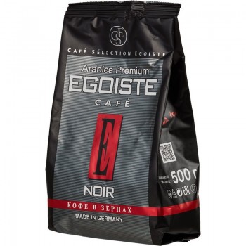Кофе в зернах Noir, пакет 500 г, Egoiste