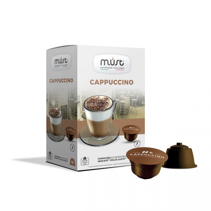 Кофе в капсулах DG Cappucino, 16 шт, Must