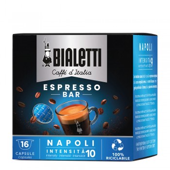 Кофе в капсулах для к/м Napoli, 16шт, Bialetti