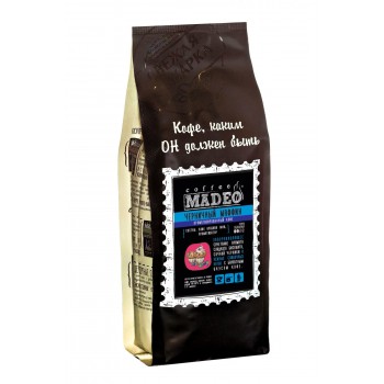 Кофе в зернах Черничный маффин, пакет 500 г, Madeo