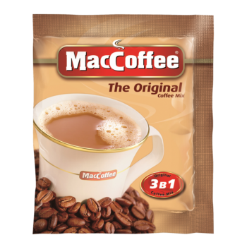 Кофе растворимый в пакетиках 3 в 1 Original, 10 шт по 20 г, MacCoffee