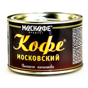 Кофе растворимый порошок, ж/б 90 г, Московский