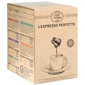 Кофе Diemme L'espresso Mente 50 капсул