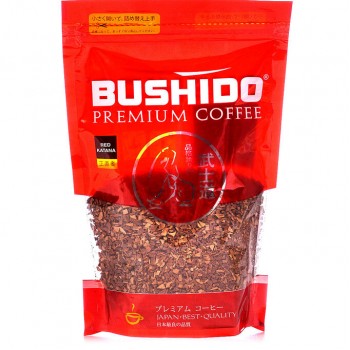 Кофе растворимый Red Katana, пакет 75 г, Bushido