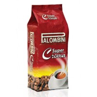 Кофе в зернах SUPER CREMA, пакет 1 кг, Palombini