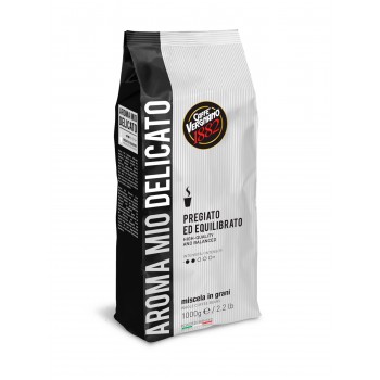 Кофе в зернах Aroma Mio Delicato, пакет 1 кг, Vergnano