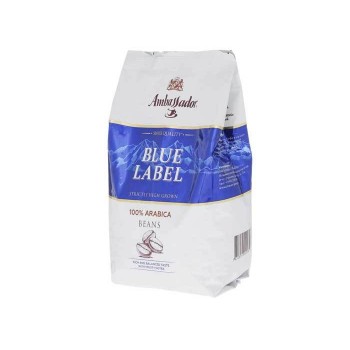 Кофе в зернах Blue Label, пакет 1 кг, Ambassador