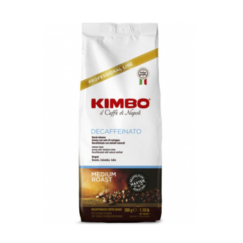 Кофе в зернах Эспр б/коф Decaffeinato, пакет 500 г, Kimbo