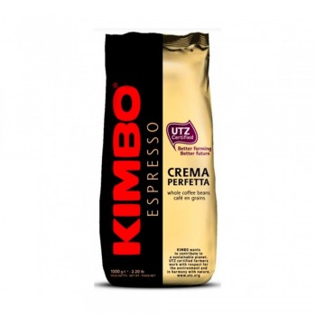 Кофе в зернах CREMA PERFETTA, пакет 1 кг, Kimbo
