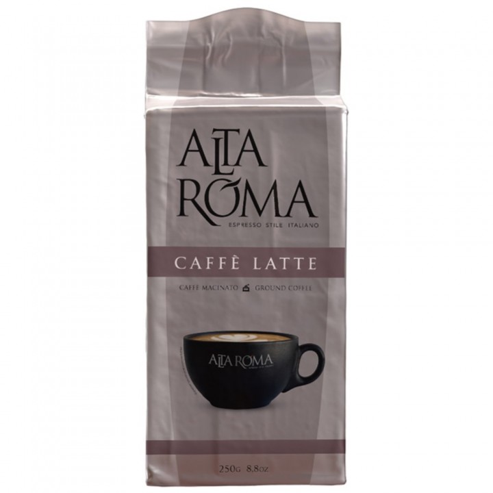 Кофе молотый Latte 250 г, Alta Roma
