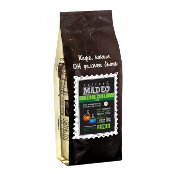 Кофе в зернах Тет-а-тет, пакет 200 г, Madeo