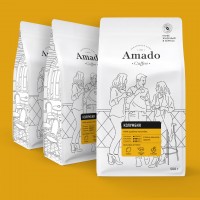 Кофе в зернах Колумбия, 500 г, Amado