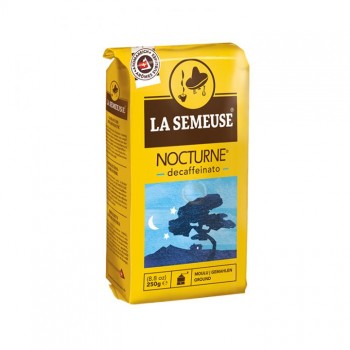 Кофе молотый NOCTURNE без кофеина, пакет 250 г, La Semeuse
