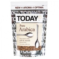 Кофе растворимый Pure Arabica, 75 г, Today