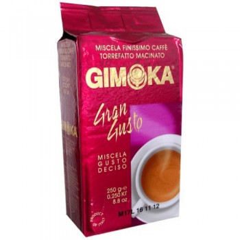 Кофе молотый Gran Gusto, пакет 250 г, Gimoka
