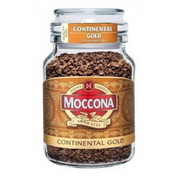 Кофе растворимый сублимированный Moccona Continental Gold, 190 г, Moccona