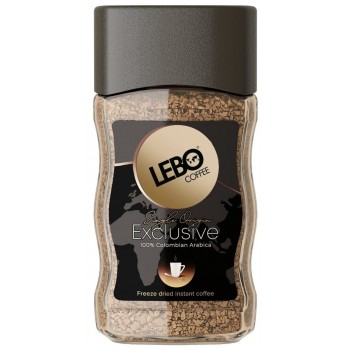 Кофе растворимый сублимированный Lebo exclusive, 100 г, Lebo