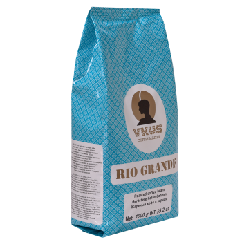 Кофе зерновой Rio Grande, пакет 1 кг, VKUS