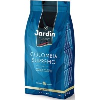 Кофе в зернах Colombia Supremo, пакет 250 г, Jardin